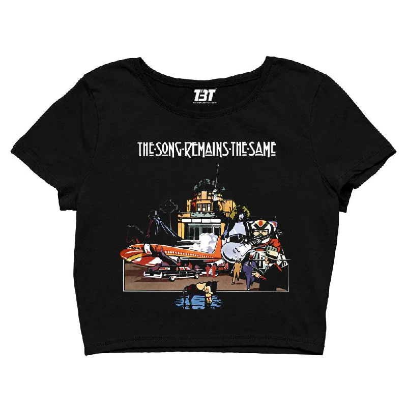 Epic Deals Led Zeppelin Crop Top - The Song Remains The Same