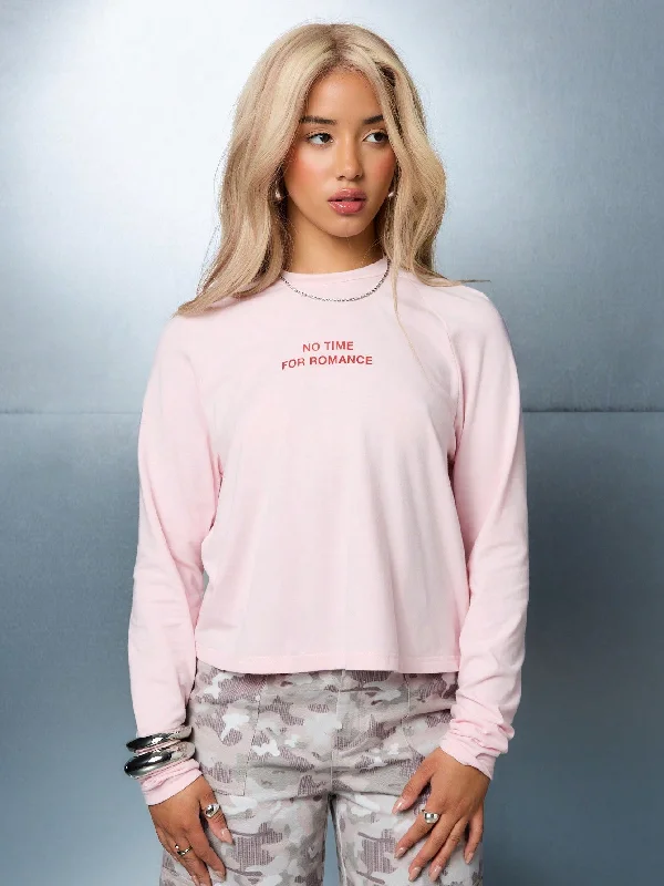Special Discount SUMWON WOMEN Round Neck Full Sleeves Graphic Tee
