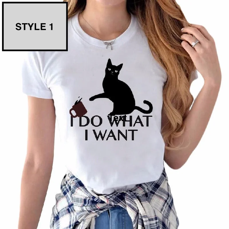 Weekend Savings Spectacular MISCHEVIOUS KITTY CAT TEE