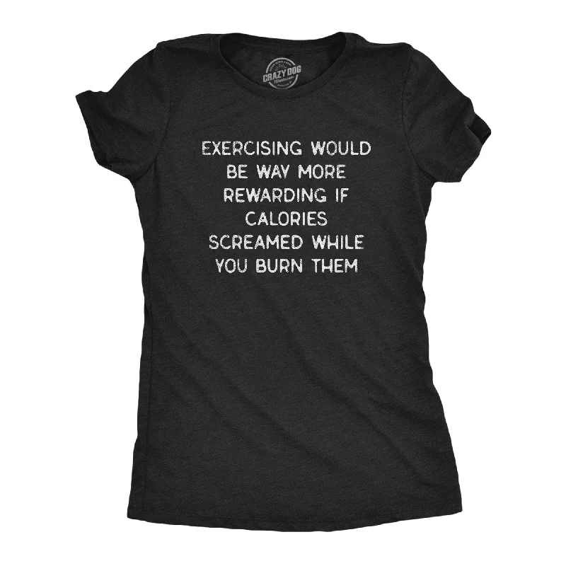 Price Slash Calories Screamed Back Women's T Shirt