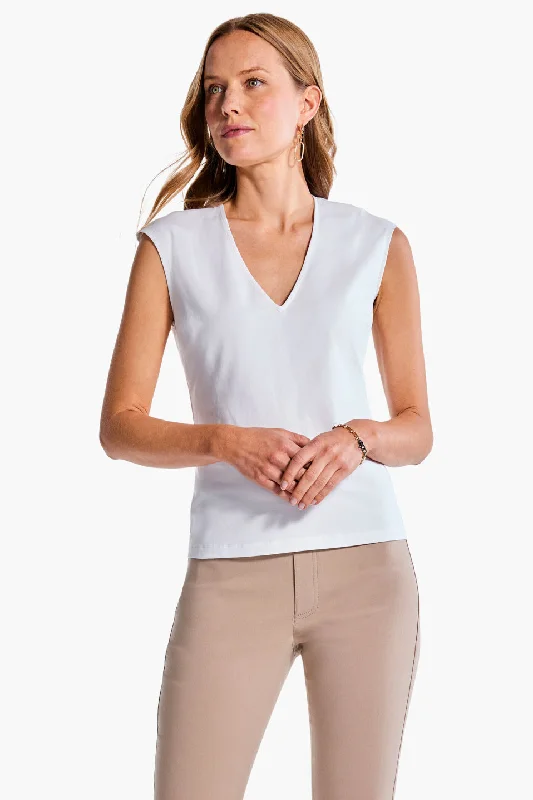 Weekend Deal Nic + Zoe V-Neck Perfect Layer Tee