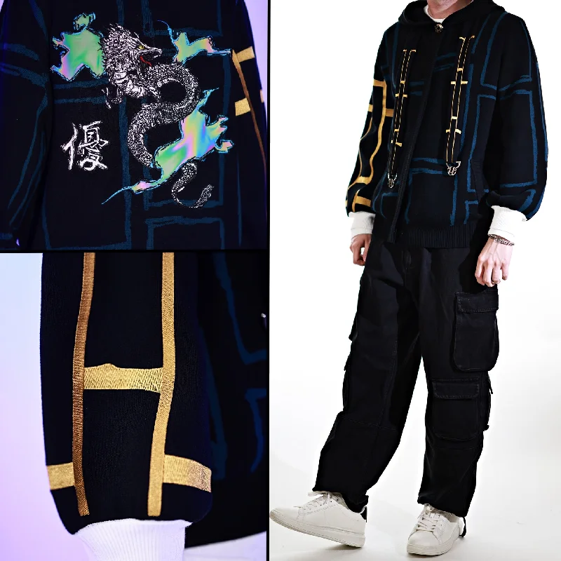 Savings Spectacular Cursed Dragon Zipper Hoodie Preorder
