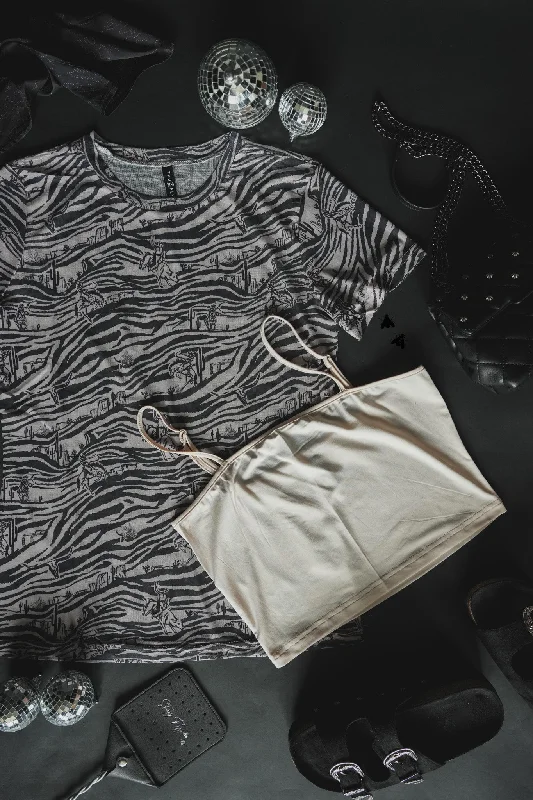Savings Galore LETS GET MESH WILD TEE