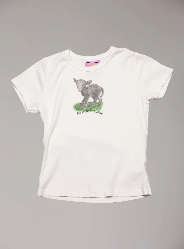 Don't Wait Burning World Baby Tee