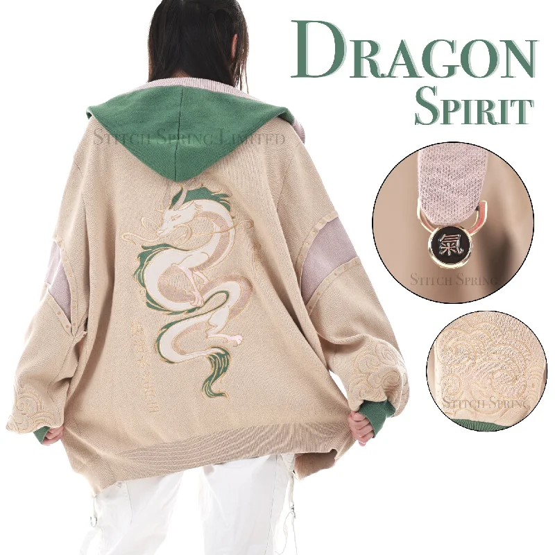 Deal of the Day Dragon Spirit Zipper Hoodie Preorder