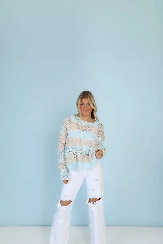 Midnight Sale Aqua Dreams Sweater