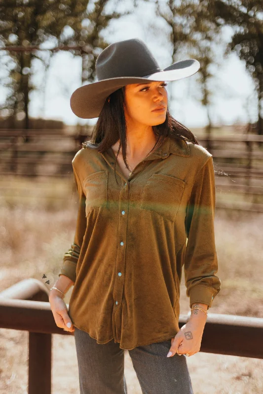 Closeout VELVET MOVES *AGAVE
