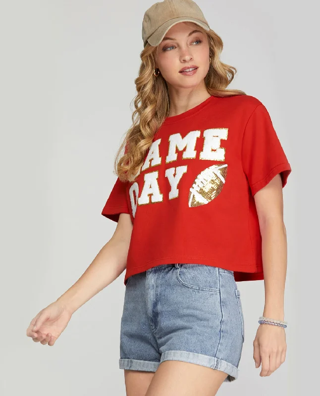 Sale Event Game Day Patch Top