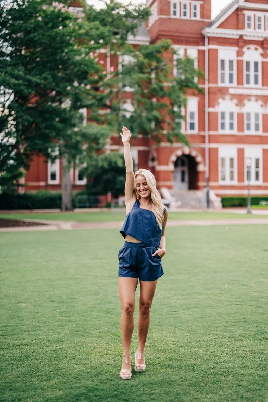 Best Bargains Andi Top - Navy