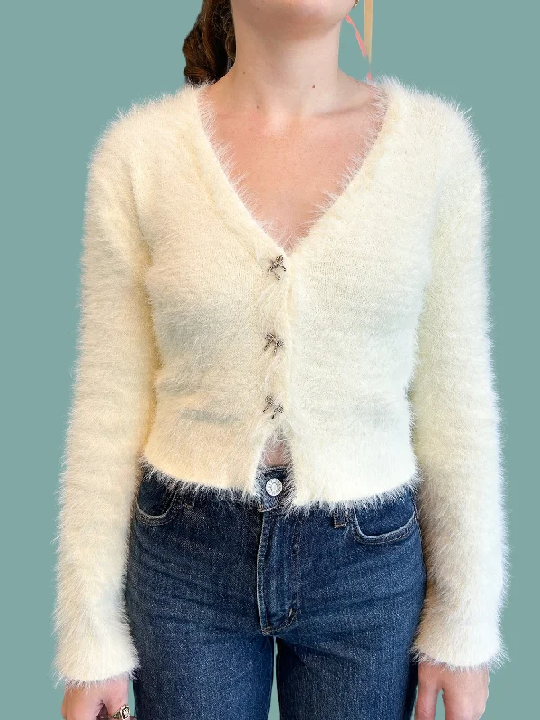 Weekend Offers That Shine Angora Cardigan
