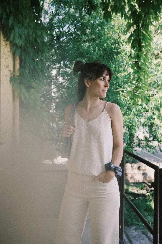 Warehouse Sale knit top - agnes - ivory