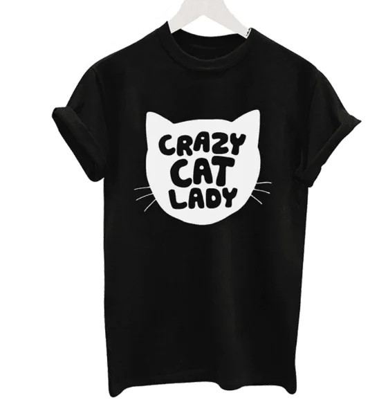 Buy Now CRAZY CAT LADY TSHIRT