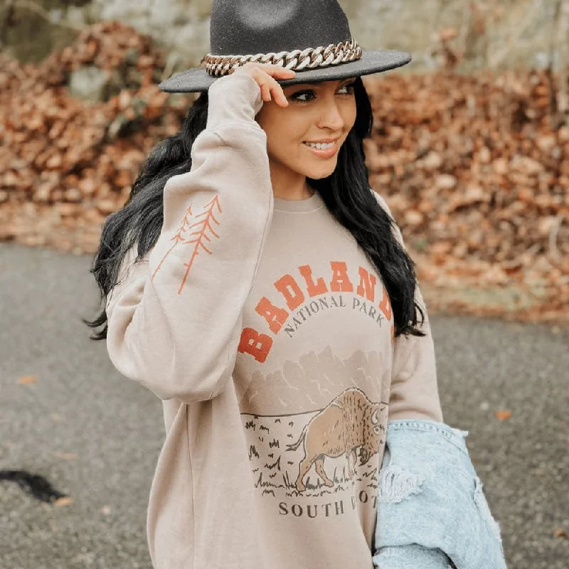 Crazy Savings Badlands National Park Sweatshirt