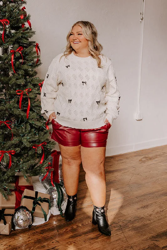 Early Access Sweet As Can Be Cable Knit Sweater Curves