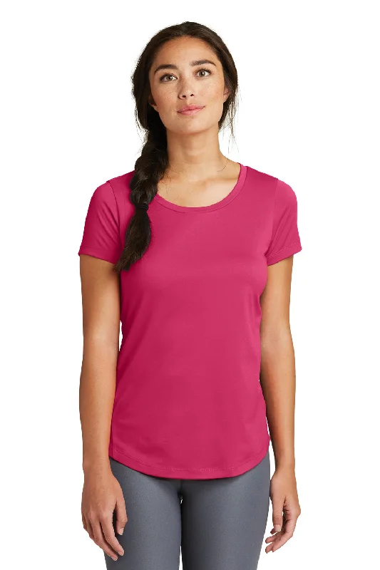 Weekend Deals to Make You Smile New Era Womens Series Performance Jersey Moisture Wicking Short Sleeve Crewneck T-Shirt - Deep Pink - Closeout Weekend Deals to Make You Smile New Era Womens Series Performance Jersey Moisture Wicking Short Sleeve Crewneck T-Shirt - Deep Pink - Closeout