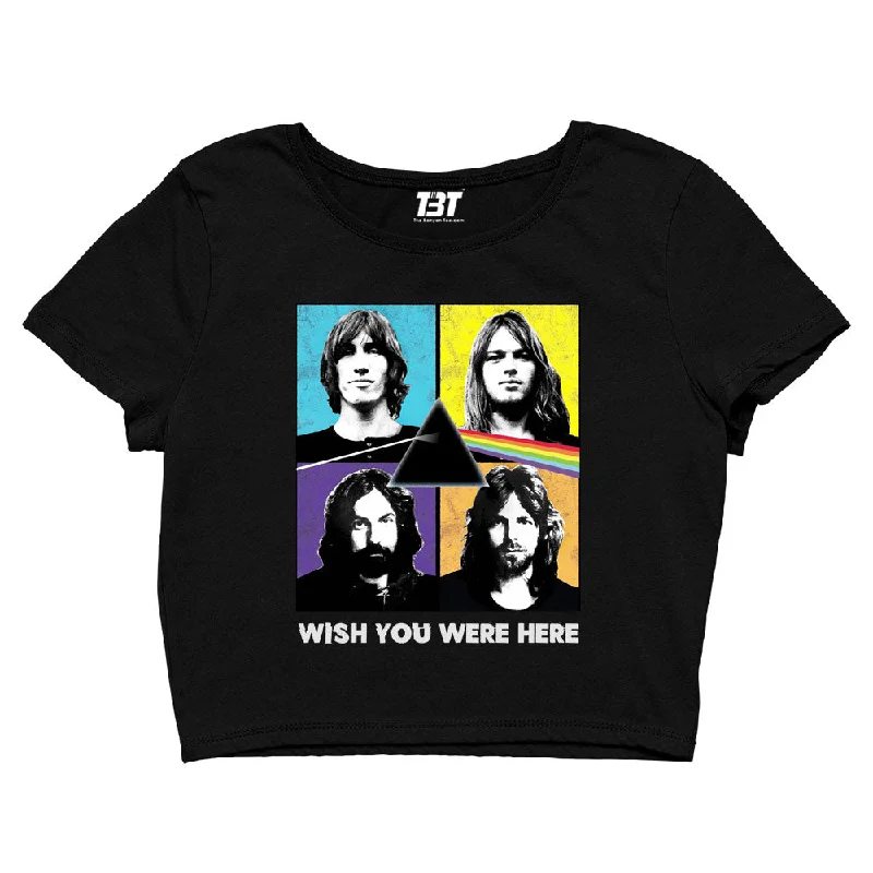 Don't Miss Pink Floyd Crop Top - Wish They Were Here
