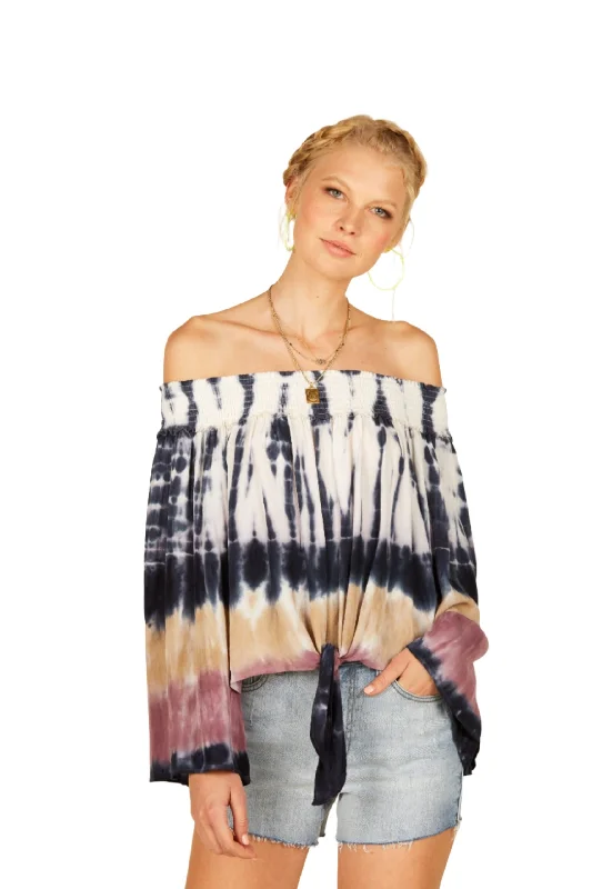 Unbeatable Prices Vintage Havana Chunky Tie Dye Top A8558