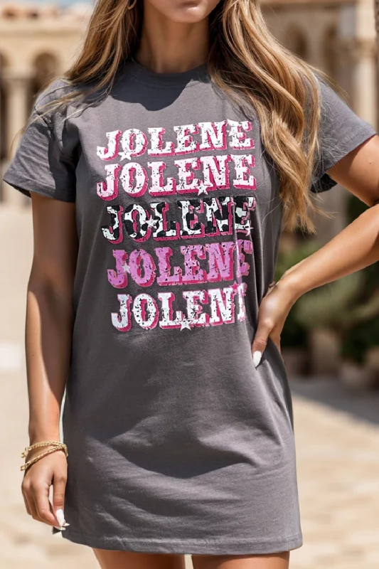 Crazy Deals JOLENE Round Neck Short Sleeve T-Shirt
