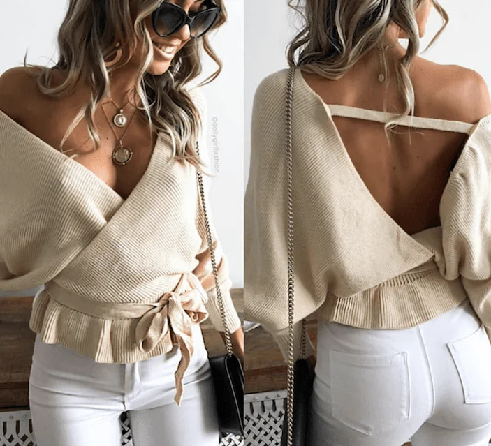 Cash Savings PENNY’S PEEK-A-BOO PULLOVER