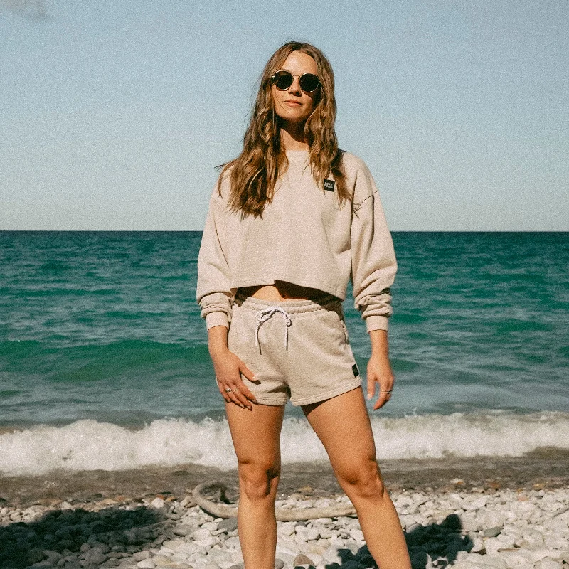 Special Savings OASIS CROP SWEATSHIRT