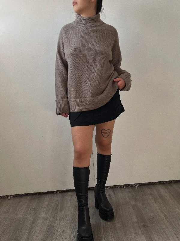 Price Buster Liv Mock Neck Knit Sweater