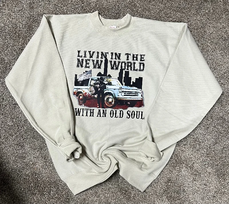 Quick Sale Livin in a New World Crew