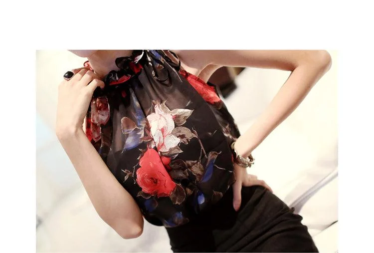 Black Floral