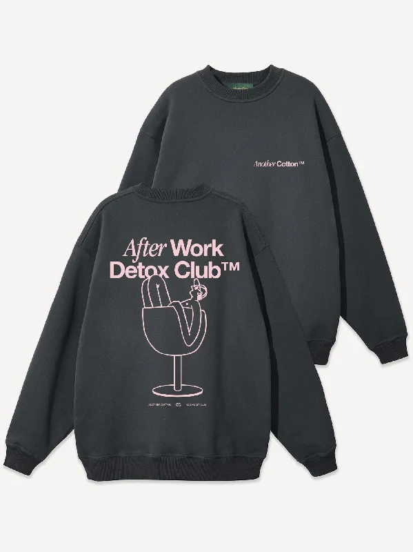 Massive Deals After Work Detox Club Oversize Sweatshirt