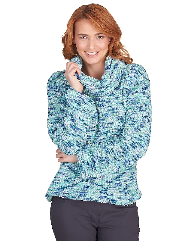Super Deal Ruby Road Missy Mint Condition Nubby Pullover