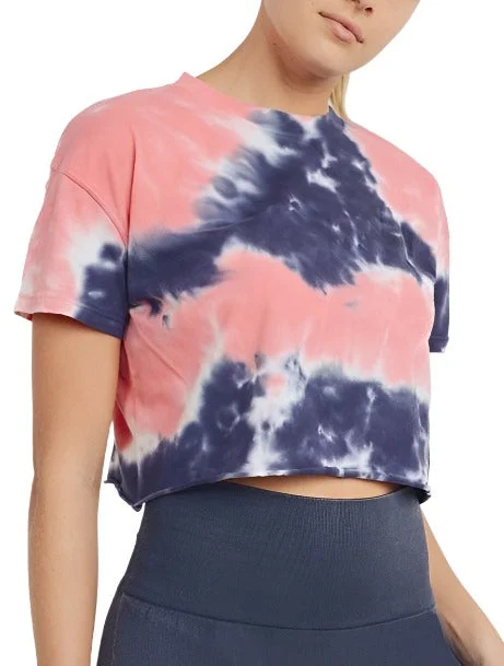 Deal Mania Mono B Tie Dye Cropped Tee KT11385