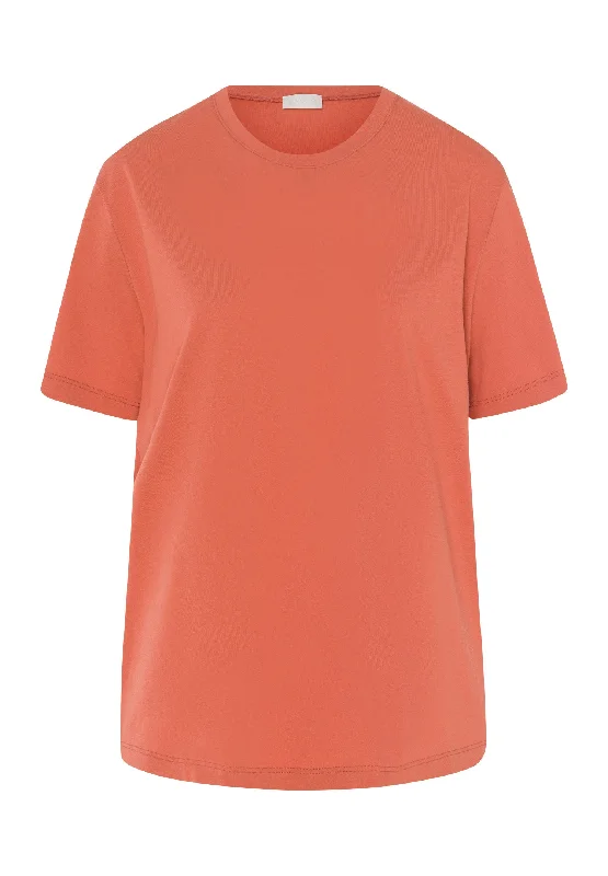 Exclusive Preview Natural Shirt Organic Cotton Top | Apricot Brandy 78662-2294