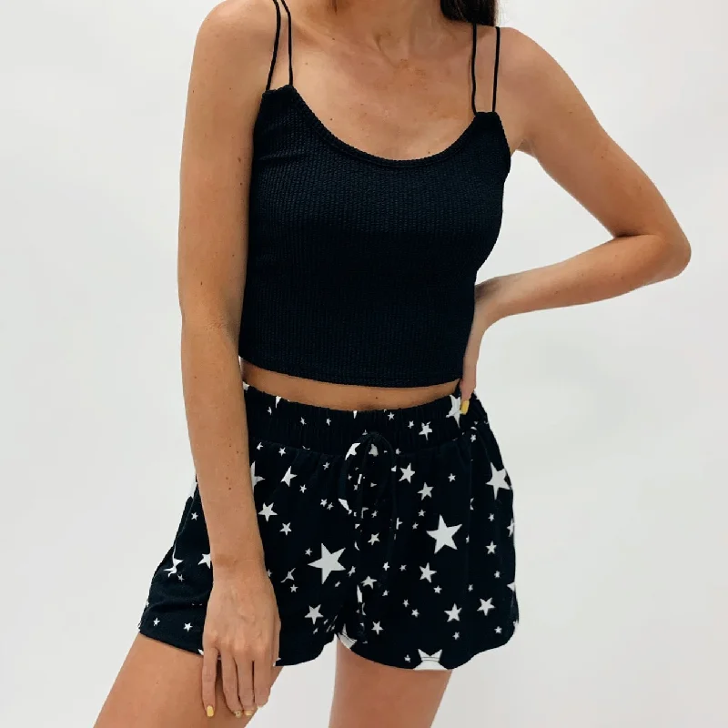 Weekend Offers That Delight Double Strap Ribbed Tank