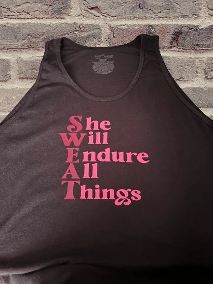 Final Sale SWEAT MOTIVATIONAL TANK