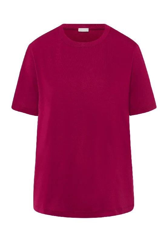 Warehouse Sale Natural Shirt Organic Cotton Top | Intense Garnet 78662-2406