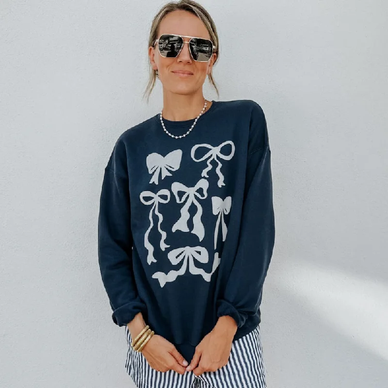 Flash Sale Sketch Bows Sweatshirt