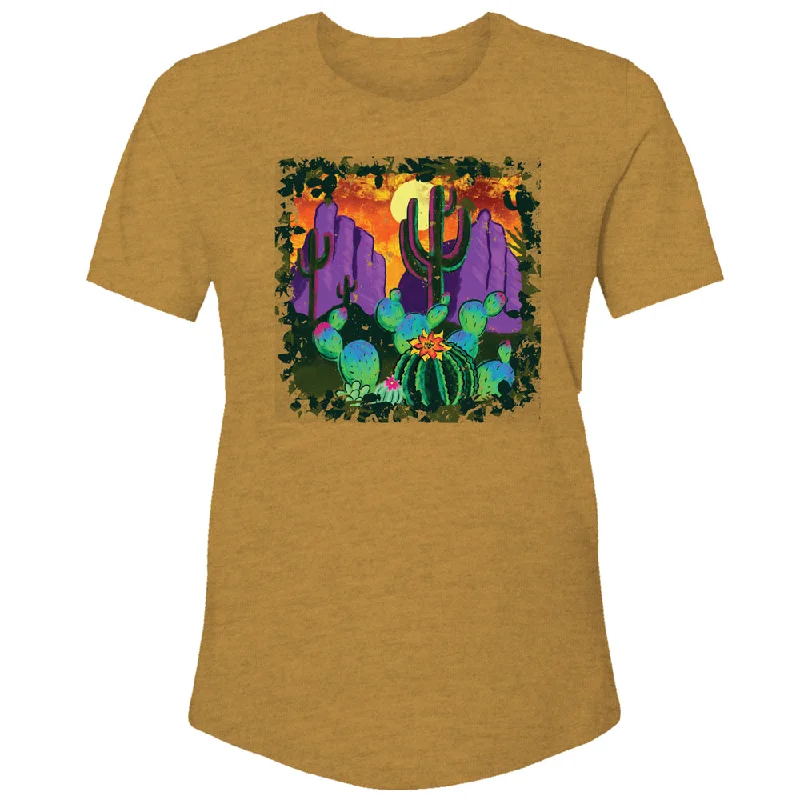 Savings Spectacular "Blazing Sunset" Mustard Heather T-shirt