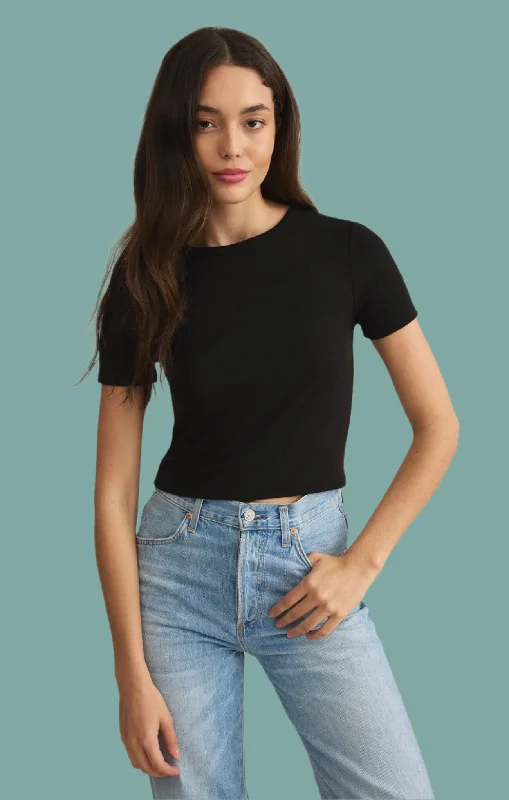 Lowest Price Second Skin Crew Top