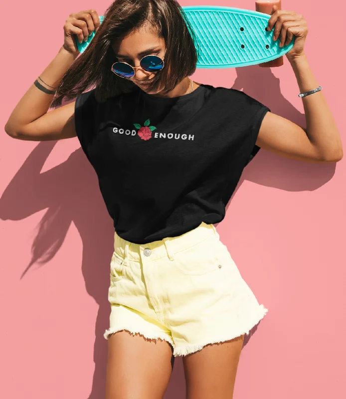 Major Savings Good Enough: MINIMAL- Unisex Half-Sleeve T-Shirts