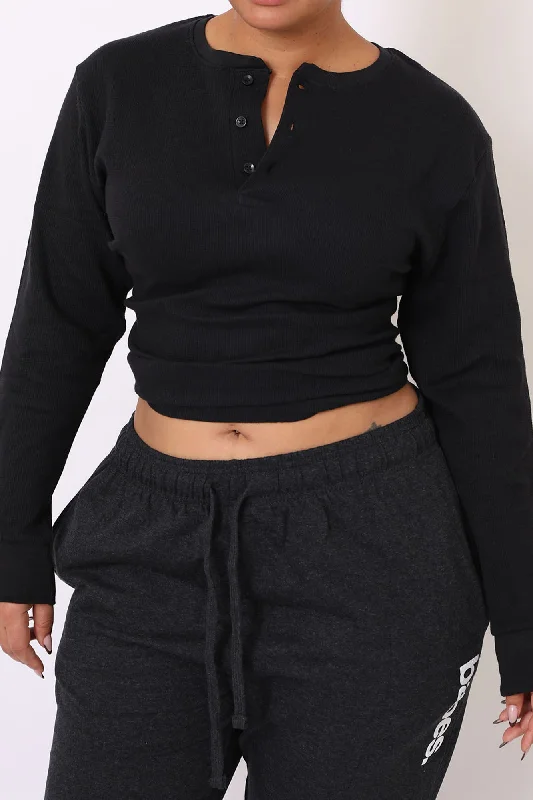 Limited Offer Babes Henley 1 (black)