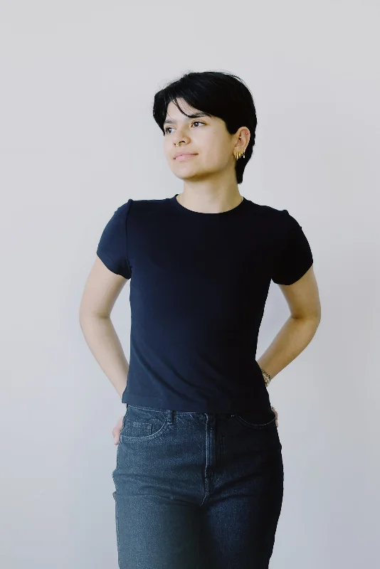 Limited Edition cotton t-shirt - palooma - black