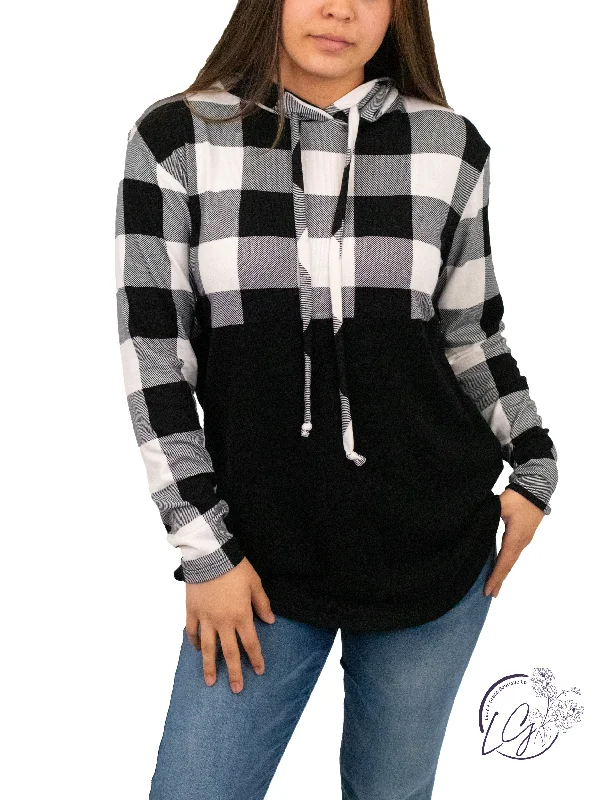 Price Fest Buffalo Plaid Lightweight Hoody