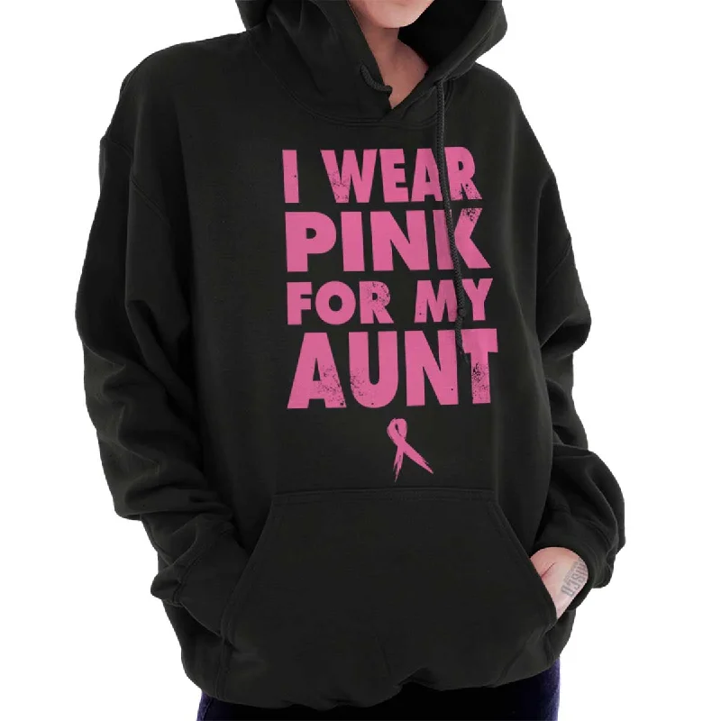 TIME-Limited Offer I Wear Pink For My Aunt Hoodie