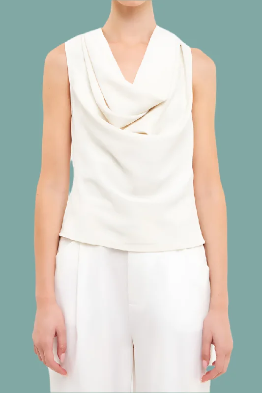 Super Deal Dripping Drape Top
