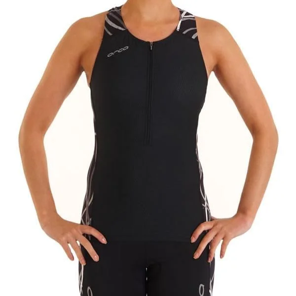 Fantastic Offers 226 SUPPORT SINGLET 2012 WOMENS ORCA - BLACK/ CASTLE ROCK