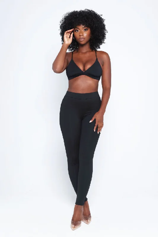 Huge Savings OB ESSENTIALS BRALETTE-BLACK