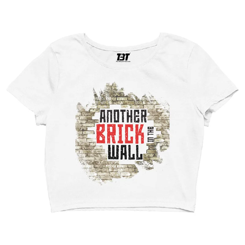 The Best Prices Pink Floyd Crop Top - Another Brick In The Wall