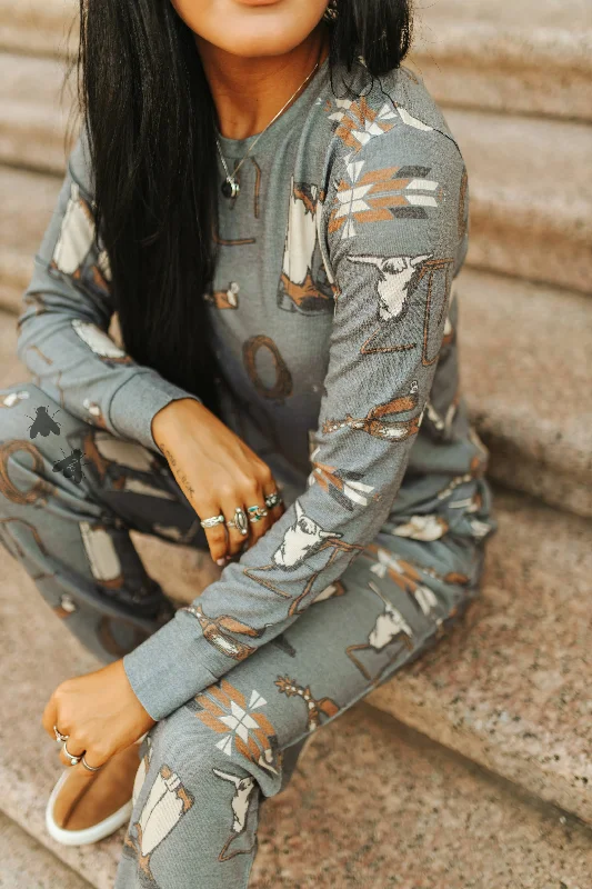Deal Mania LOUNGY LARIAT TOP *WESTY WEST
