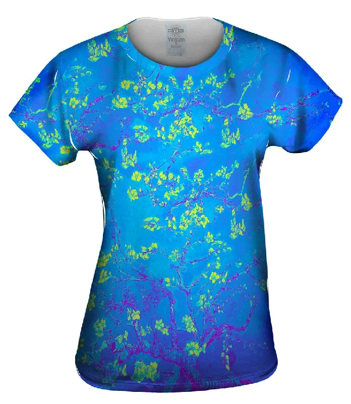 Weekend Special Pop Art - "Van Gogh Blossoming Purple Blue" (1890)
