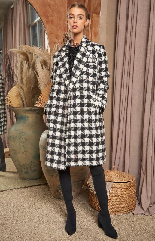 Special Offer Textured Knit Button Coat