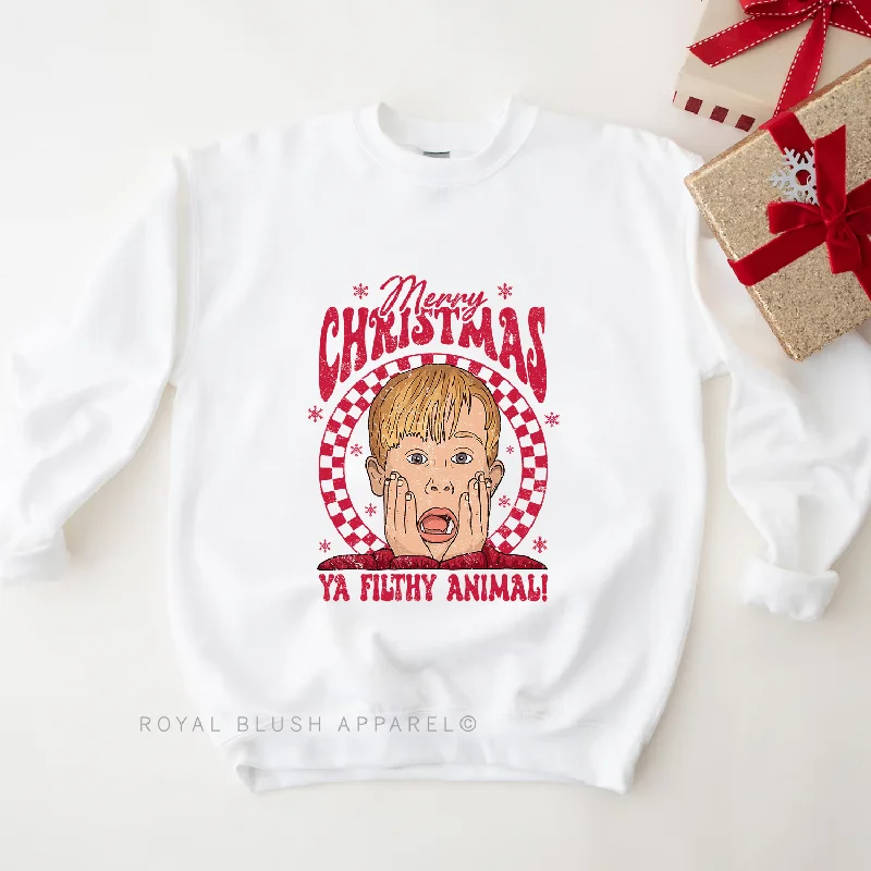Seasonal Sale Ya Filthy Animal! Sweatshirt